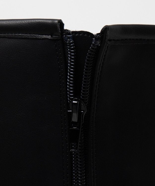 WEGO 厚底エンジニアロングブーツ ブラック