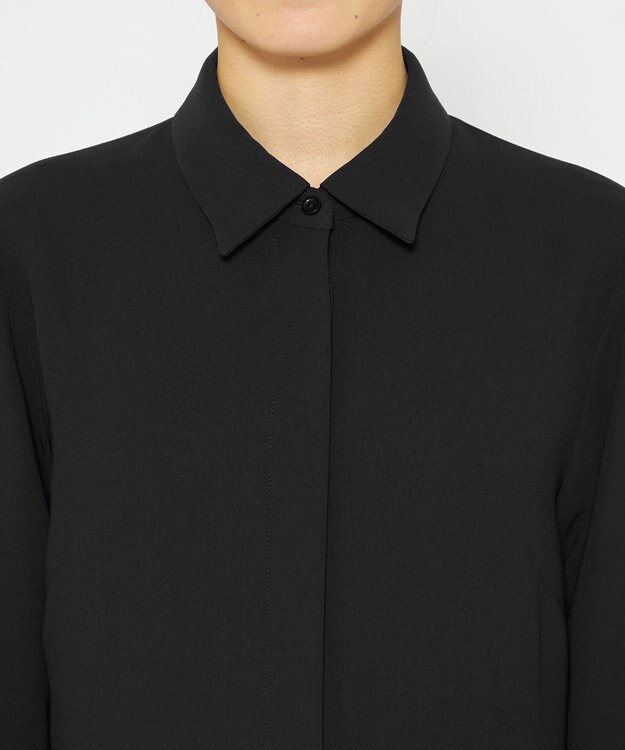 uncrave 【防シワ・洗濯機洗い可】ウォッシャブル ダブルクロス オールインワン（uncrave STANDARD） ブラック