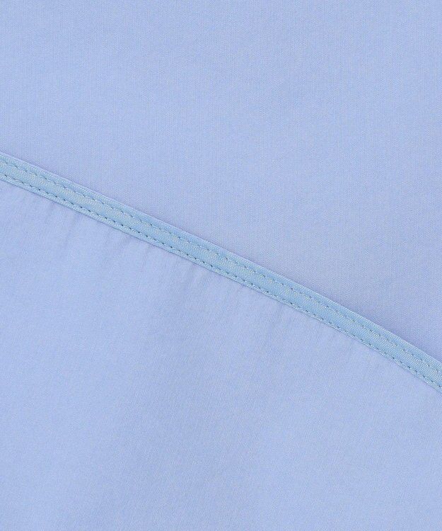 ICB L 【ICB×tamachan_style コラボ】 スタイルアップ ビッグシャツ サックスブルー系