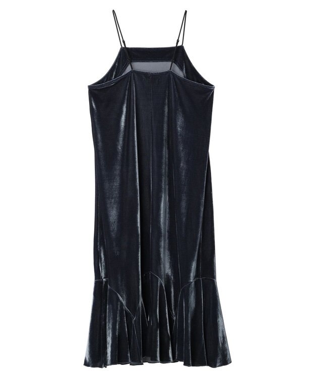 Green Parks armonia．ベロアキャミワンピース Blue