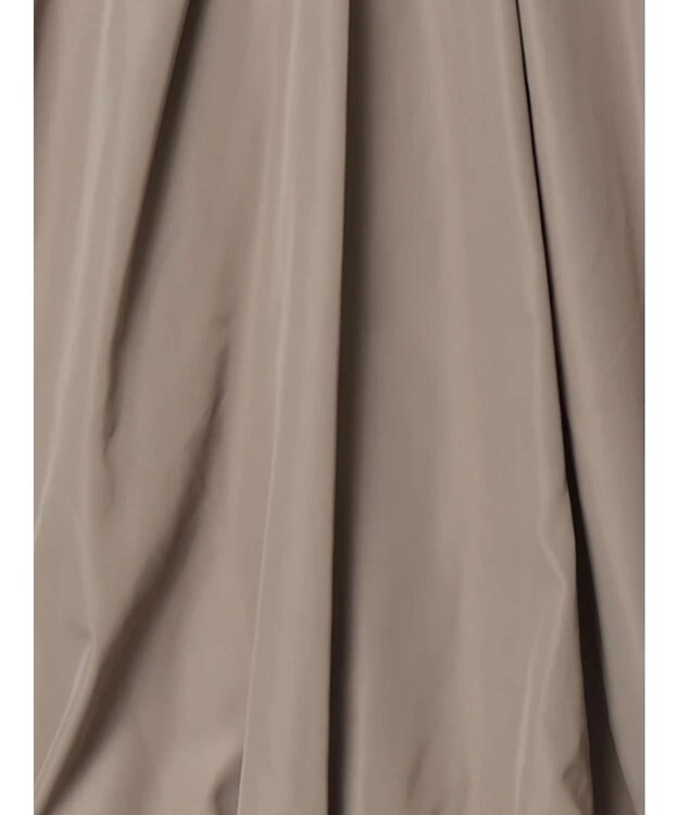 Te chichi ノーカラーギャザージップブルゾン モカ