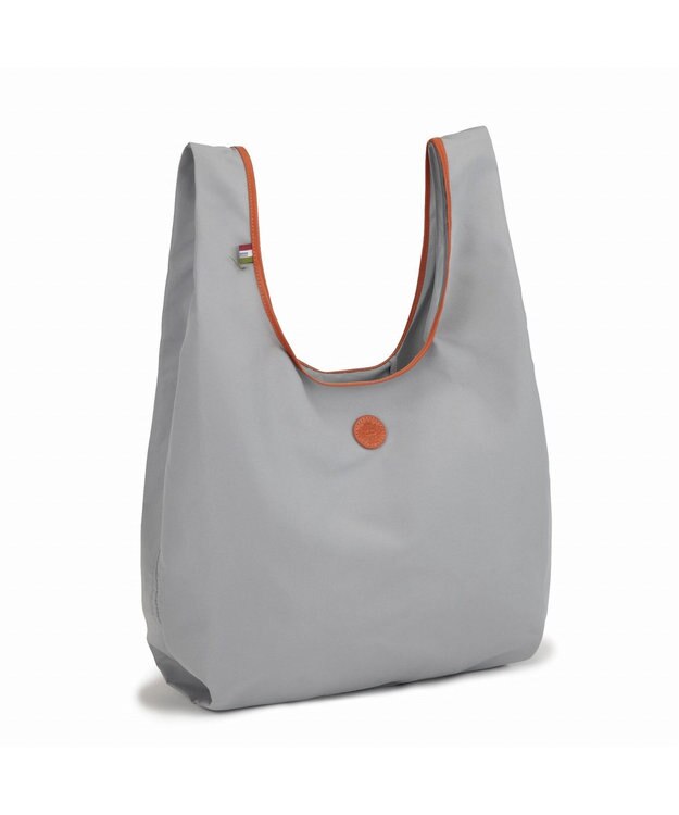 ACE BAGS & LUGGAGE Orobianco ポルテッジェーラ エコバッグ  18L パッカブル 軽量 93211 オロビアンコ グレー×オレンジ