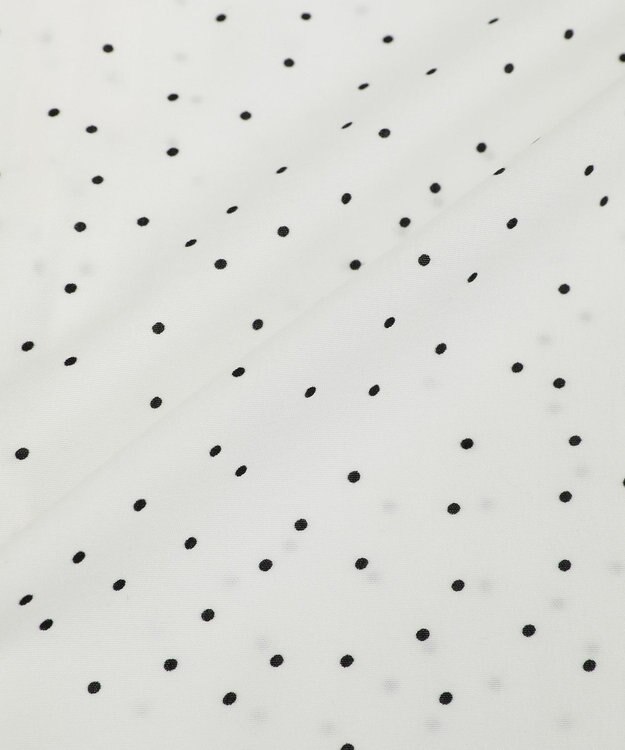 earth music&ecology ラッフルカラーブラウス Dot