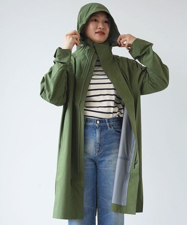F/ACSION KENROKU レインコート OLIVE