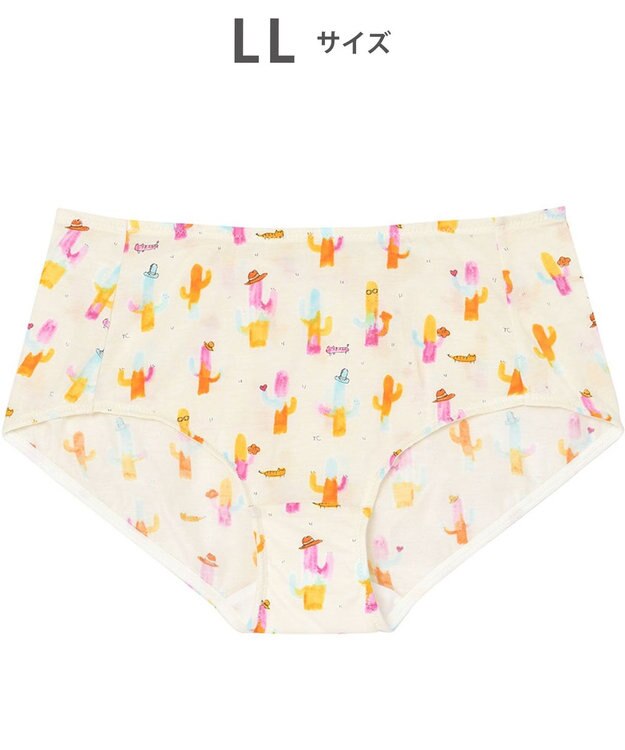 tsumori chisato SLEEP ショーツ　綿混　伸縮性がよい　UBX552とペア　/ワコール　UPX552 アイボリー