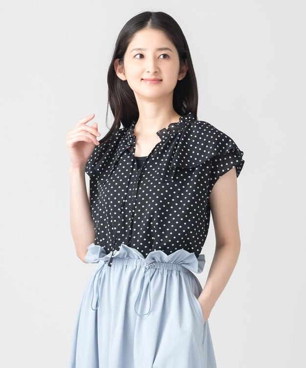 ONWARD Reuse Park 【any FAM】ブラウス春夏 ブラック