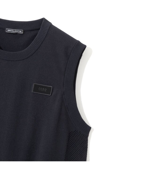 ZERO HALLIBURTON ニットベスト ソロテックス ZHG-A4S11A 82825 ゴルフウェア ネイビー