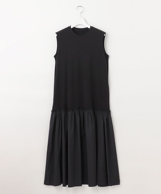 UNFILO 【接触冷感/吸水速乾】BEAUTY FORM コンビ ワンピース ブラック系