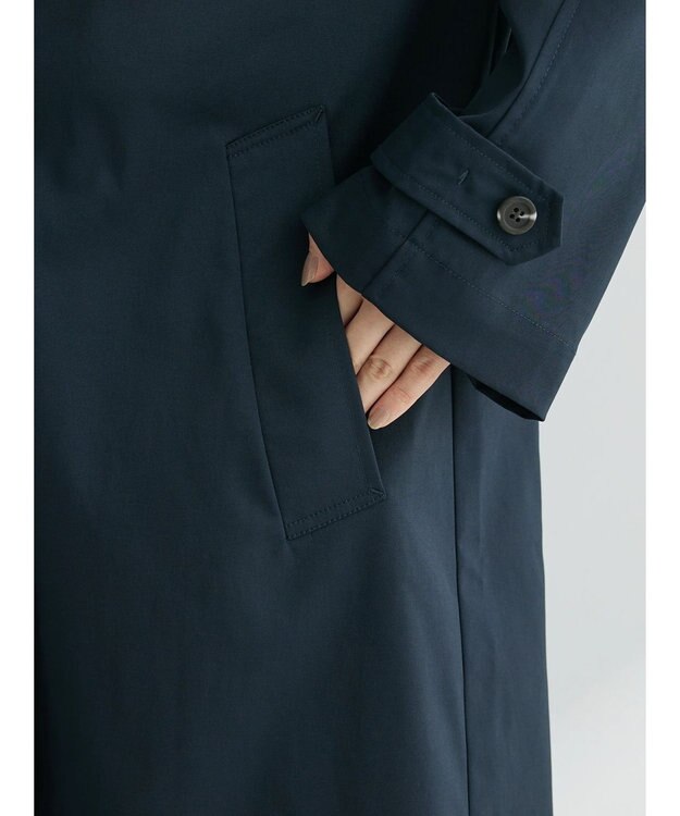 Green Parks 花粉防止　着流しコート Navy