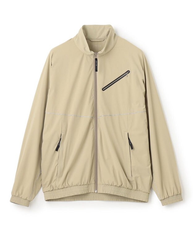 UNFILO MENS ライト ハイストレッチムーブ トラックジャケット [24年商品] スモーキーグリーン