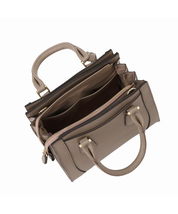 ACE BAGS & LUGGAGE Jewelna Rose クロフォード ハンドバッグ 本革 11921 ジュエルナローズ ショルダーバッグ 2way グレージュ