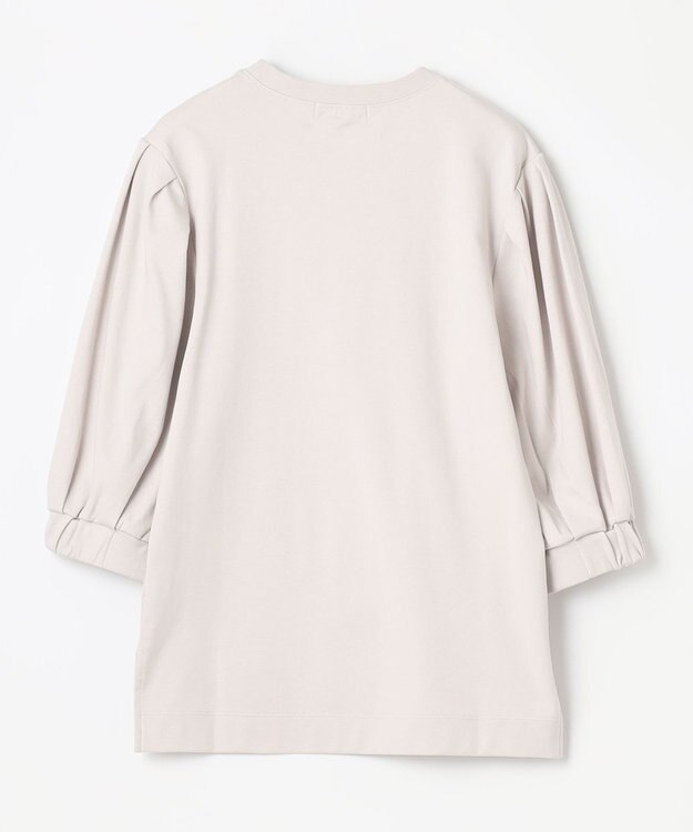 ANY 【洗濯機可・UVケア】ビューティベーシックタックスリーブ Tシャツ グレージュ