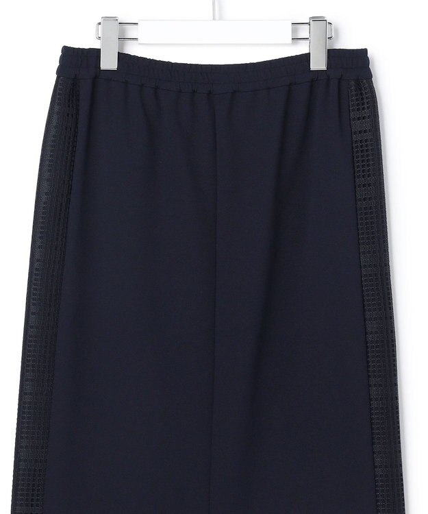 ICB レースコンビジャージー ナロースカート ネイビー