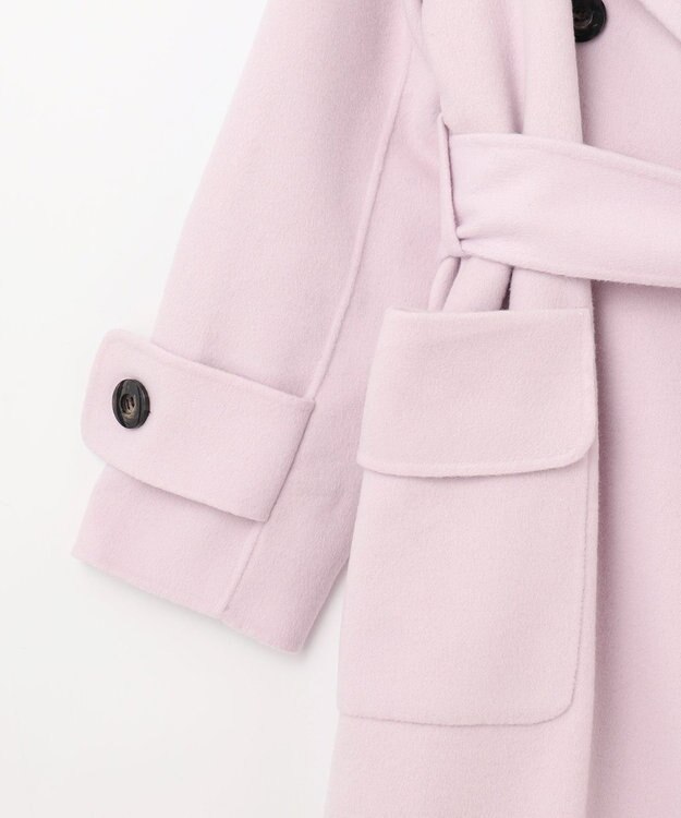 GRACE CONTINENTAL リバートレンチコート ピンク