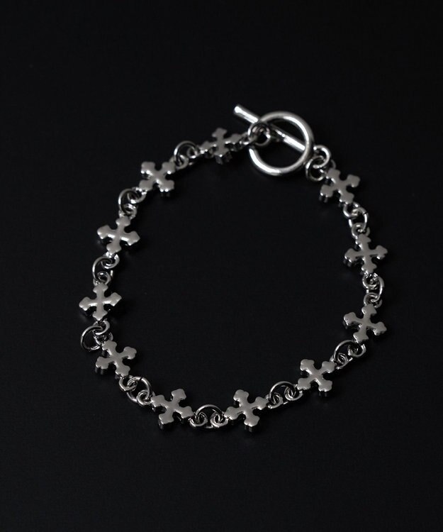 WEGO Mモチーフチェーンブレス シルバー