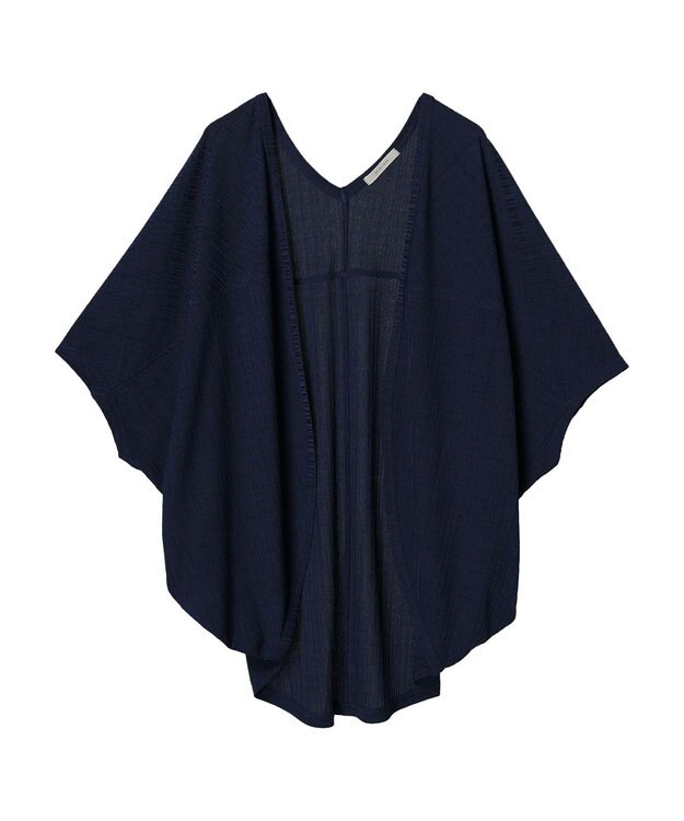 CRAFT STANDARD BOUTIQUE ランダムテレコモモンガカーディガン Navy