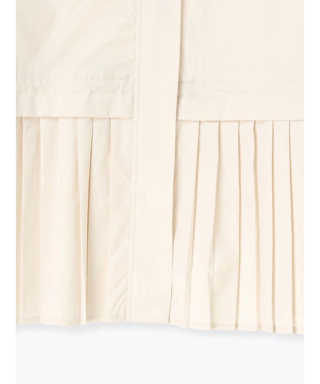 Te chichi 袖バルーンペプラムプリーツブルゾン ベージュ