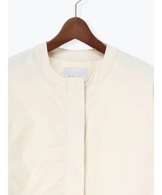 Te chichi 袖バルーンペプラムプリーツブルゾン ベージュ