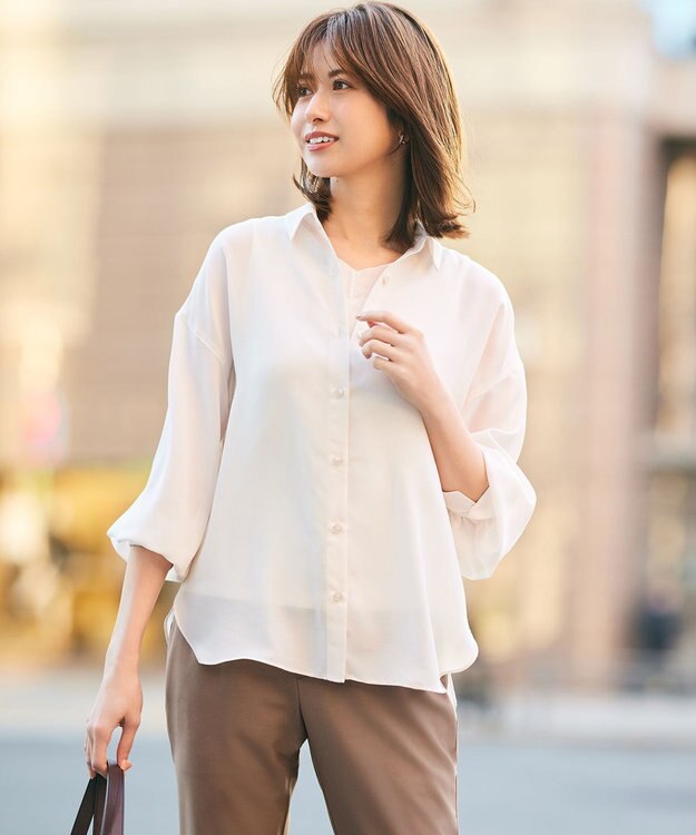 ANY SIS シアーコンビテレコ タンクトップ オフ