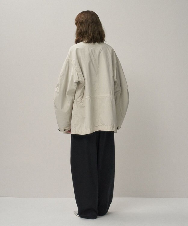 ATON AIR WEATHER | ショートモッズコート - UNISEX WARM WHITE