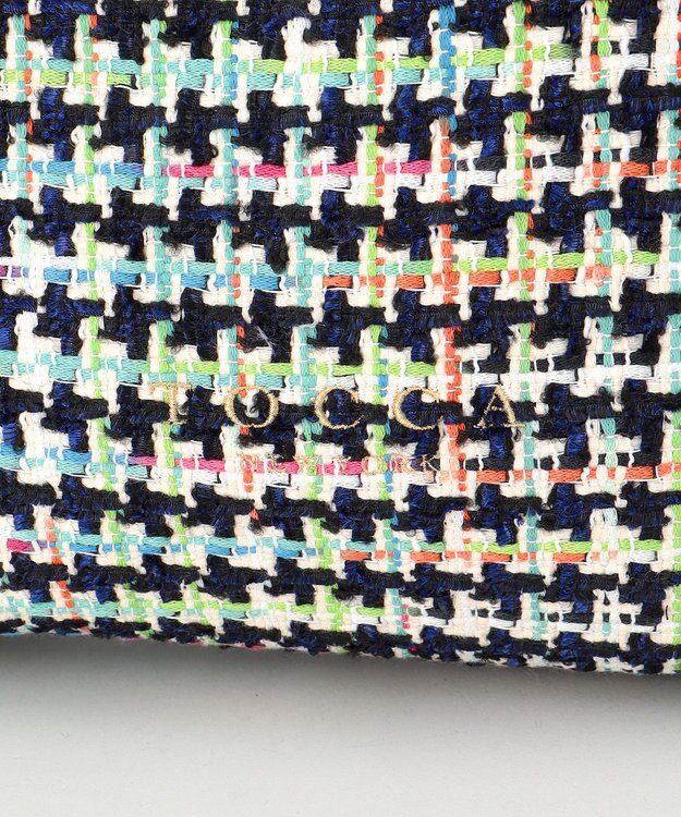 TOCCA 【再入荷！ヨンアさんコラボ】WAVES TOTE BAG トートバッグ マルチツイード系