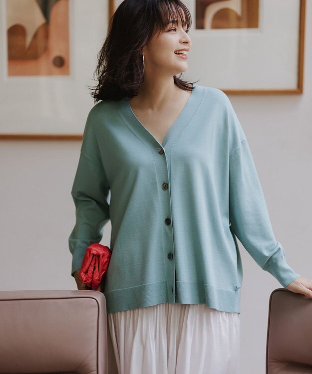 組曲 S 【加藤ローサさん着用】アンティークオーガンプリーツ スカート ベージュ系