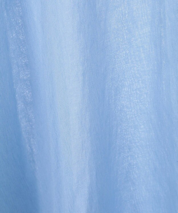 AMERICAN HOLIC 【接触冷感】Ｖネックシアー半袖ＢＩＧシャツ Sax