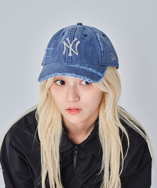 WEGO 【ユニセックス着用ITEM】別注NEWERA　9FORTY　　damage 柄3