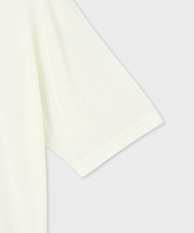 Paul Smith 【洗える】 シアー クルーネックニット オフホワイト