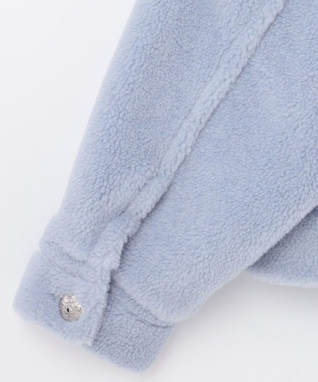 GRACE CONTINENTAL ボアジャケット ブルー