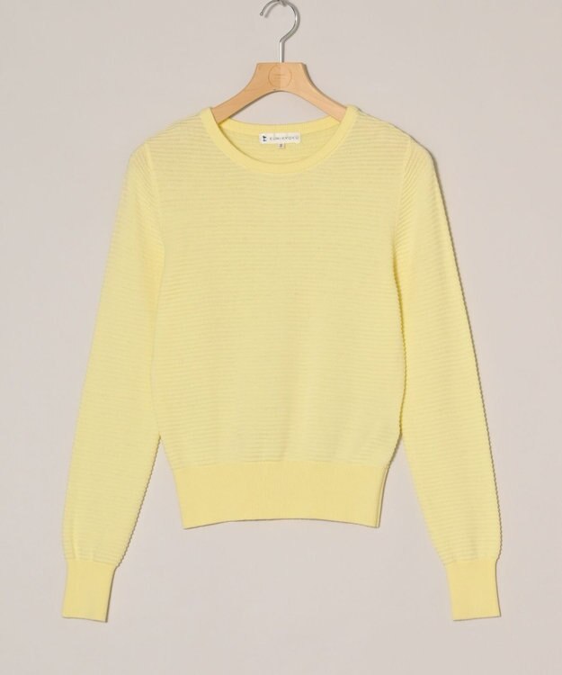 ONWARD Reuse Park 【組曲】ニット春夏 イエロー