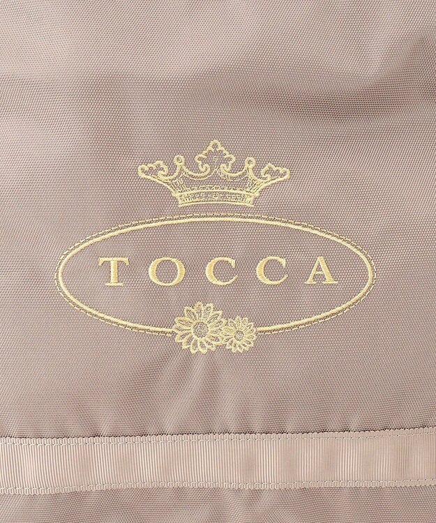 TOCCA 【A4サイズ対応・サスティナブル素材】RAINY WAY 2SET BAG レイントートバッグ ベージュ系