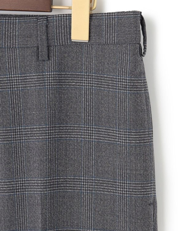 J.PRESS MEN 【PEPPIN MERINO COMFORT】 ブロックチェック スラックス グレー系3