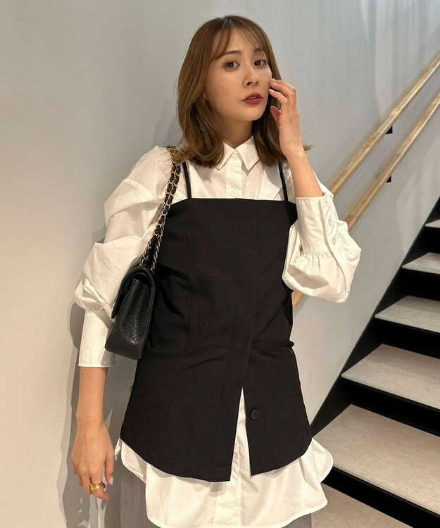 Green Parks AnriettMusee ２ＷＡＹオーバーサイズシャツ Off White