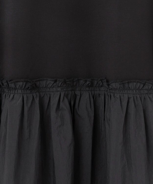 UNFILO 【接触冷感/吸水速乾】BEAUTY FORM コンビ ワンピース ブラック系