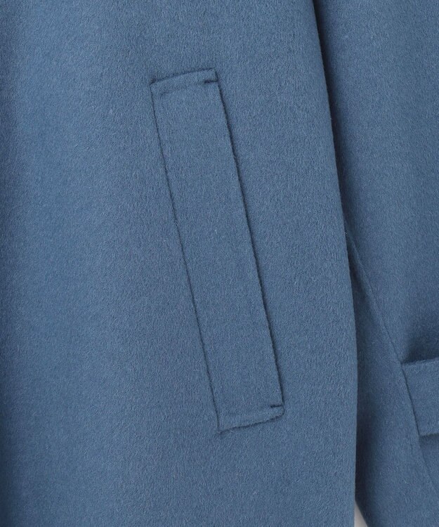 ICB WoolRever  ステンカラーコート ブルーグレー系
