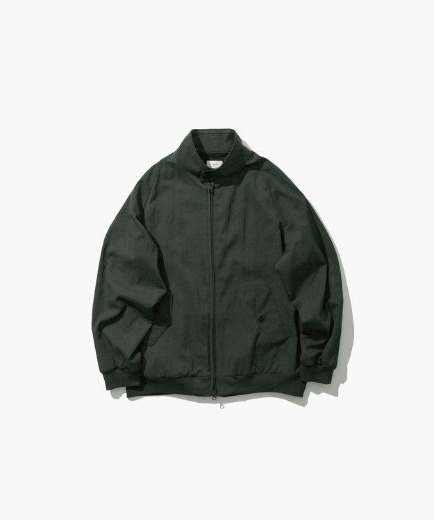 ATON HIGH TWIST NYLON | ハリントンジャケット - UNISEX GREEN