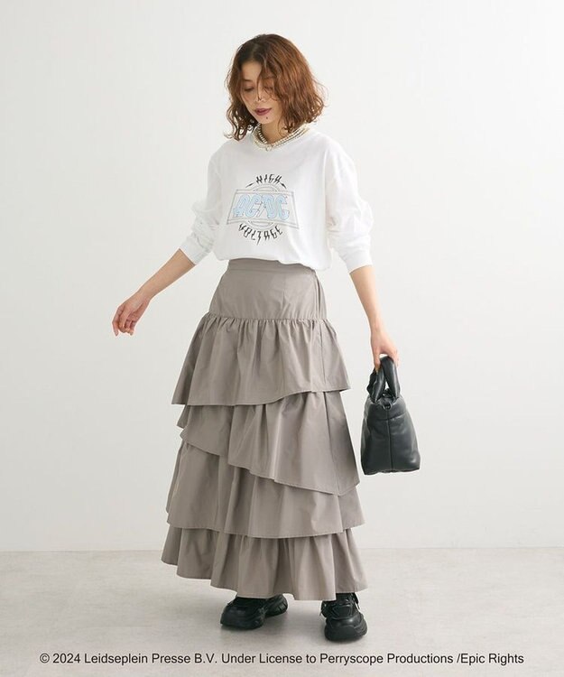 Green Parks ＡＣＤＣ／ＲＯＣＫ　Ｔシャツ Off White