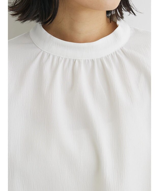 Green Parks ・ＥＬＥＮＣＡＲＥ　ＤＵＥ　ハイネックブラウス Off White