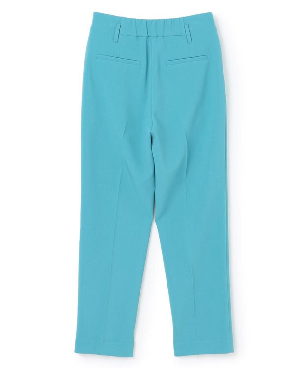 UNFILO ハイウエストテーパードパンツ ターコイズ