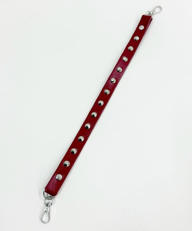 WEGO スタッズベルトハンドストラップ レッド