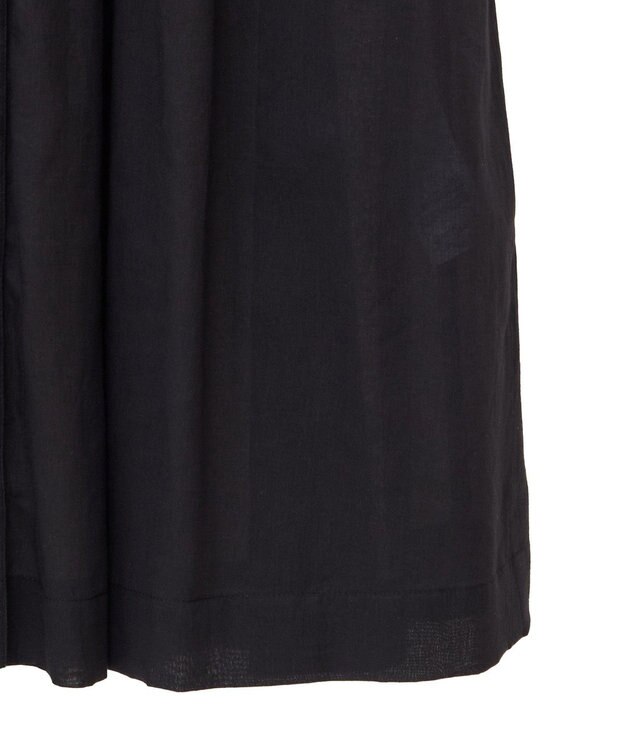 Green Parks Ｉ　シャーリングワンピース Stripe Navy