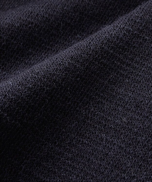 MIKI HOUSE HOT BISCUITS 【90-130cm】ポンチジャージ素材のジャンパースカート 紺