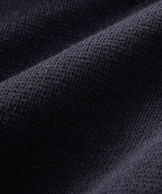 MIKI HOUSE HOT BISCUITS 【90-130cm】ポンチジャージ素材のジャンパースカート 紺