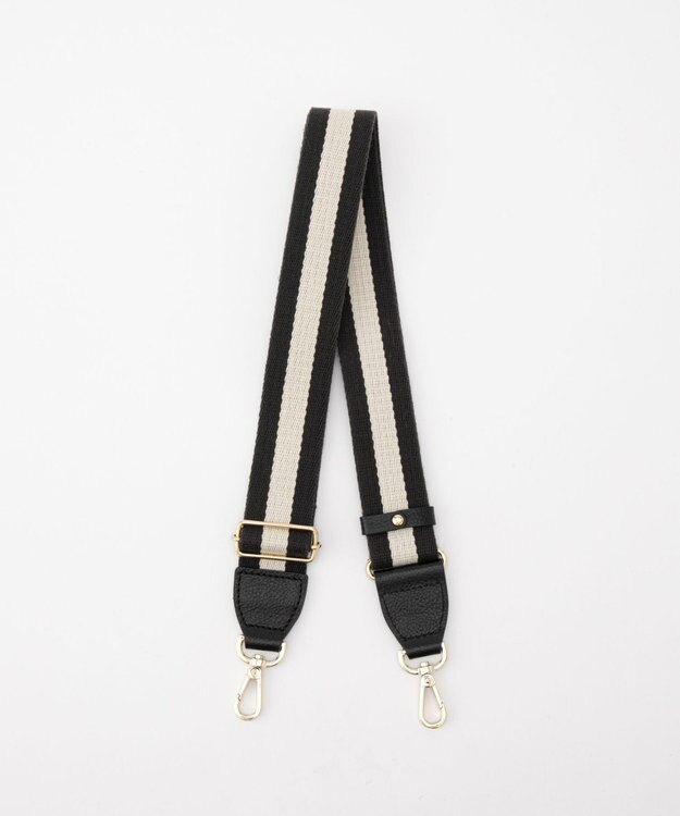 russet アレンジショルダーベルト【アイビーテープ】(CE-1146) Black