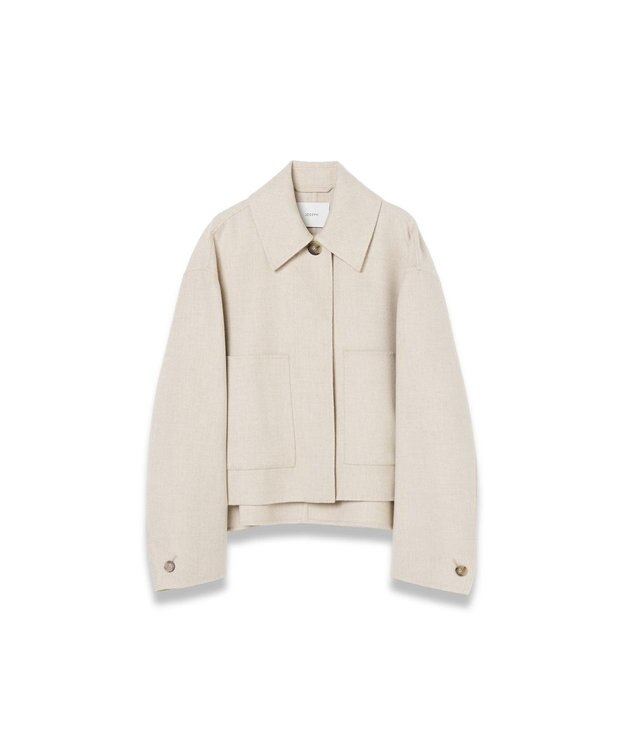 JOSEPH ライトダブルフェイスジャケット Marble Melange