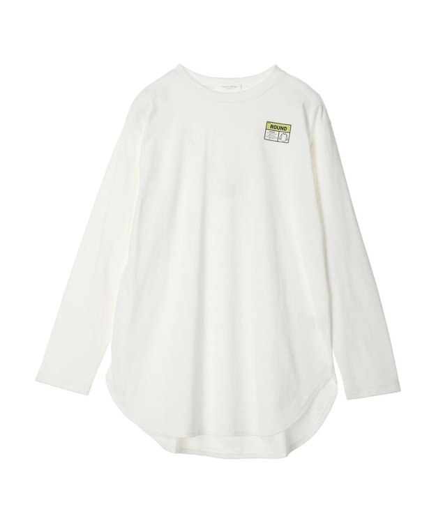 Green Parks 裾ラウンドホワイトインナー Off White