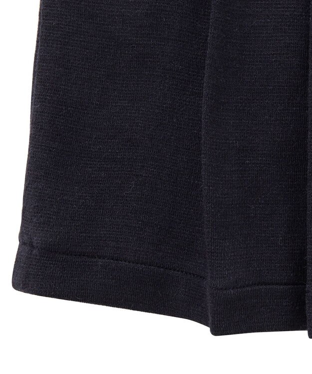 MIKI HOUSE HOT BISCUITS 【90-130cm】ポンチジャージ素材のジャンパースカート 紺