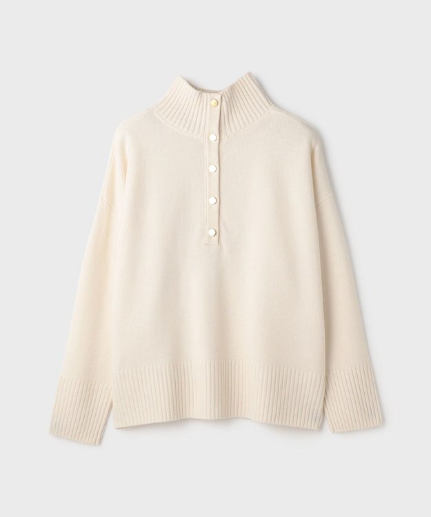 GRACE CONTINENTAL ウールオーバーニットトップ キナリ