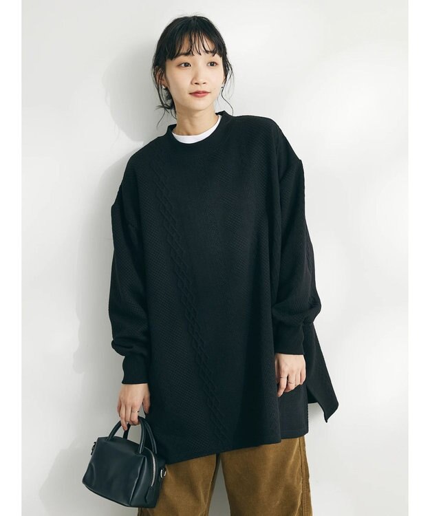 CRAFT STANDARD BOUTIQUE JQカットチュニック1 Black